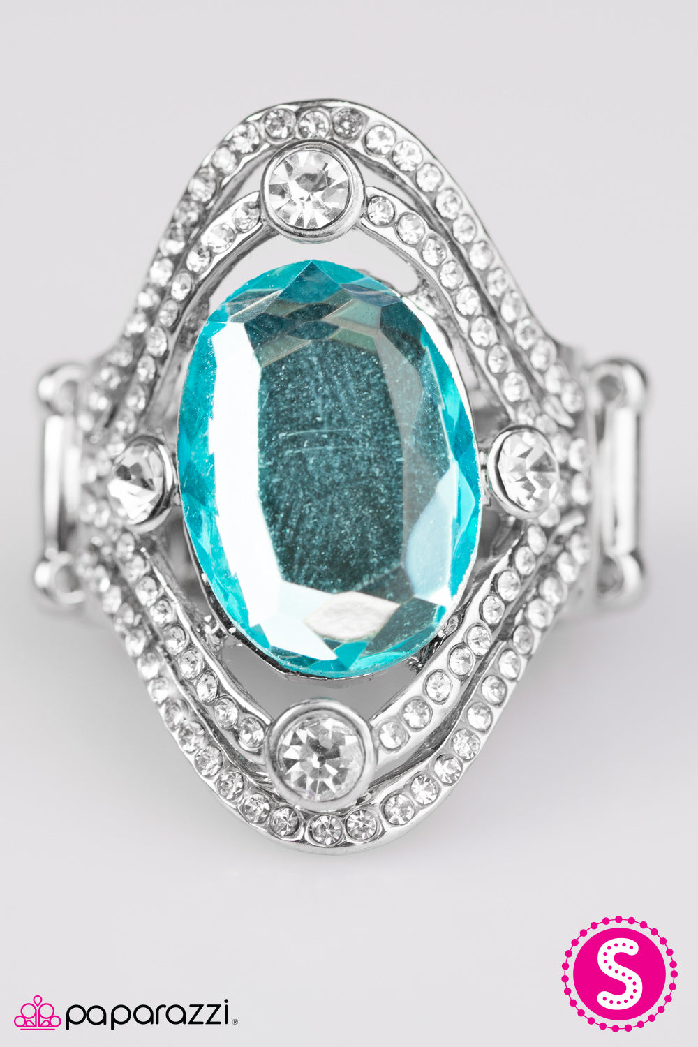 Paparazzi ♥ Makin Money - Blue ♥ Ring