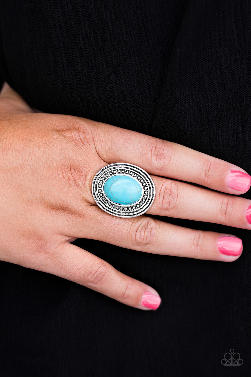 Paparazzi ♥ Ground Force - Blue ♥ Ring