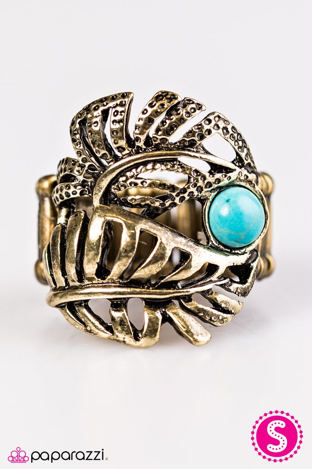 Paparazzi ♥ Flock Together - Brass ♥ Ring