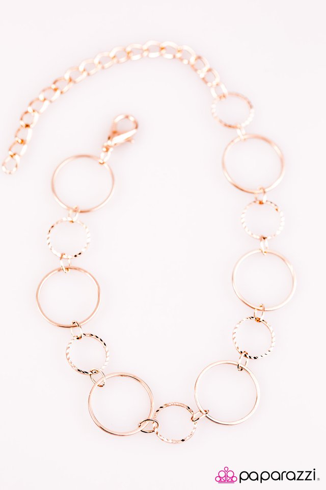 Paparazzi ♥ World Of Shimmer - Rose Gold ♥ Bracelet