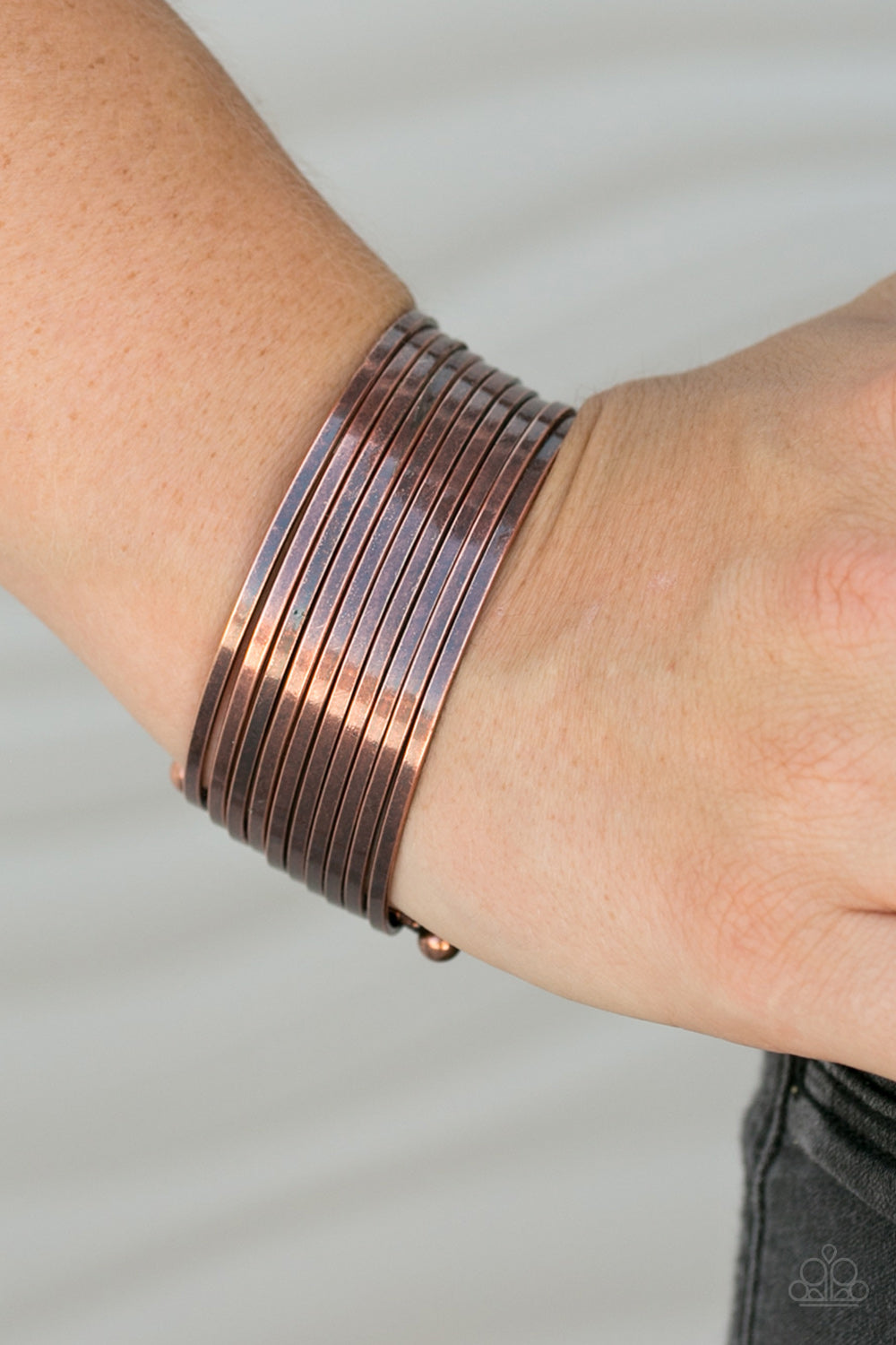 Paparazzi ♥ Queen Of The Gypsies - Copper ♥ Bracelet