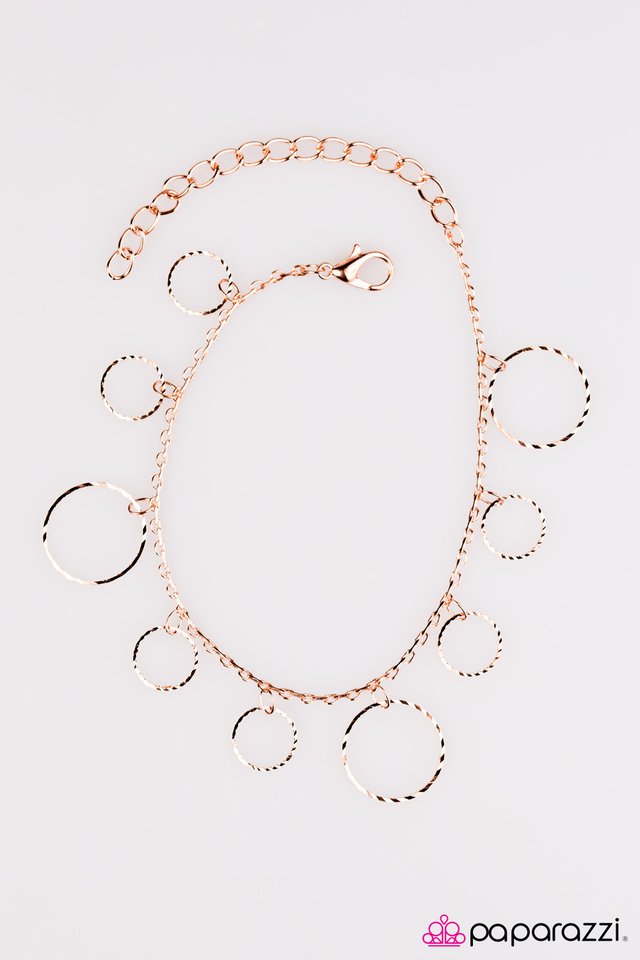 Paparazzi ♥ Street Shimmer - Copper ♥ Bracelet