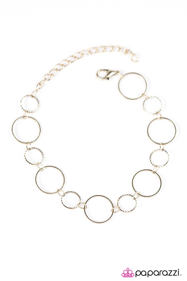 Paparazzi ♥ World Of Shimmer - Brass ♥ Bracelet