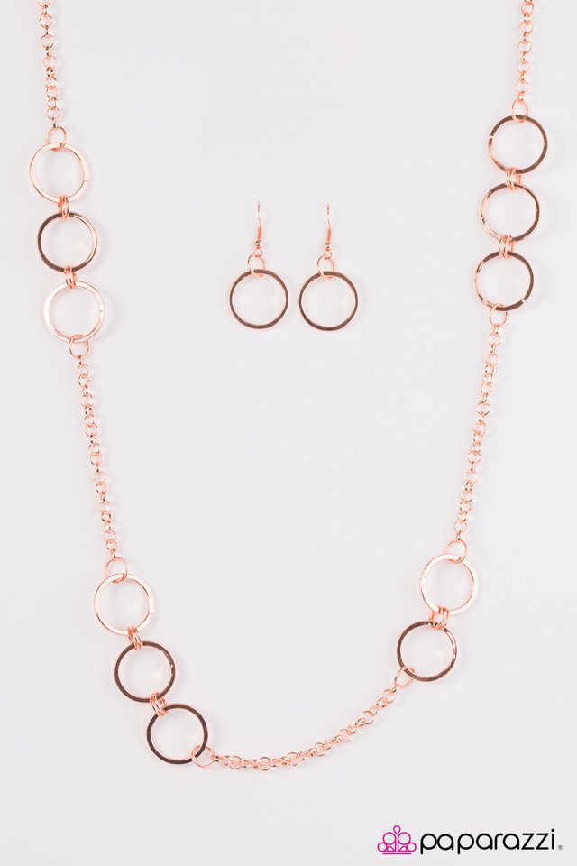Paparazzi ♥ Has A Ring To It - Copper ♥ Necklace