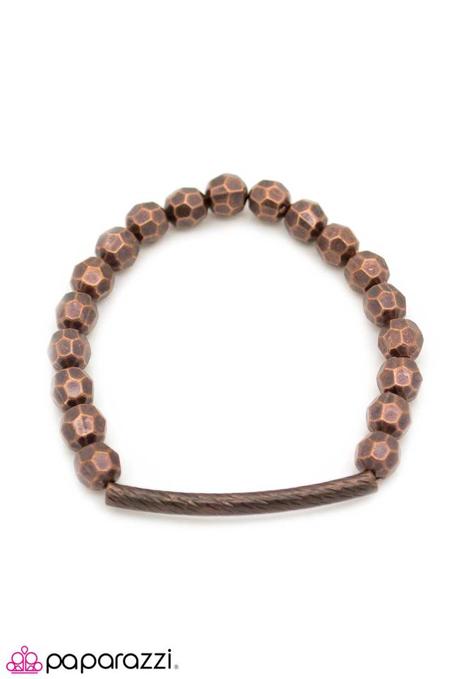 Paparazzi ♥ Queen Bee - Copper ♥ Bracelet