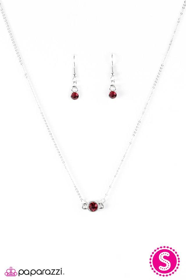 Paparazzi ♥ Beyond The Stars - Red ♥ Necklace