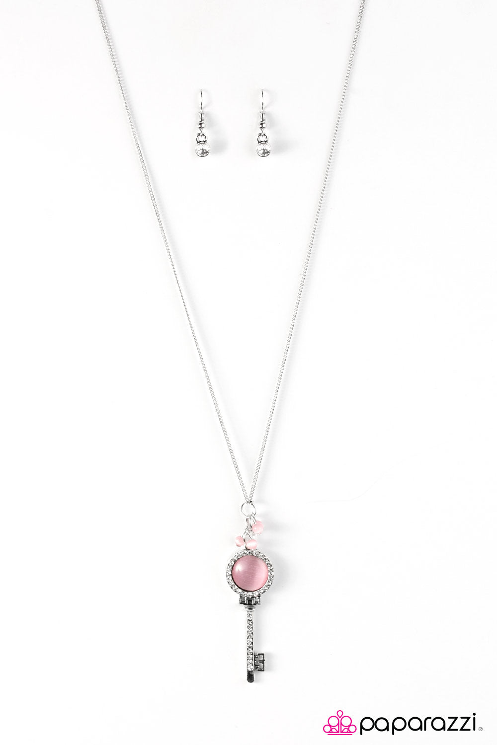 Paparazzi ♥ Unlock Every Door - Pink ♥ Necklace