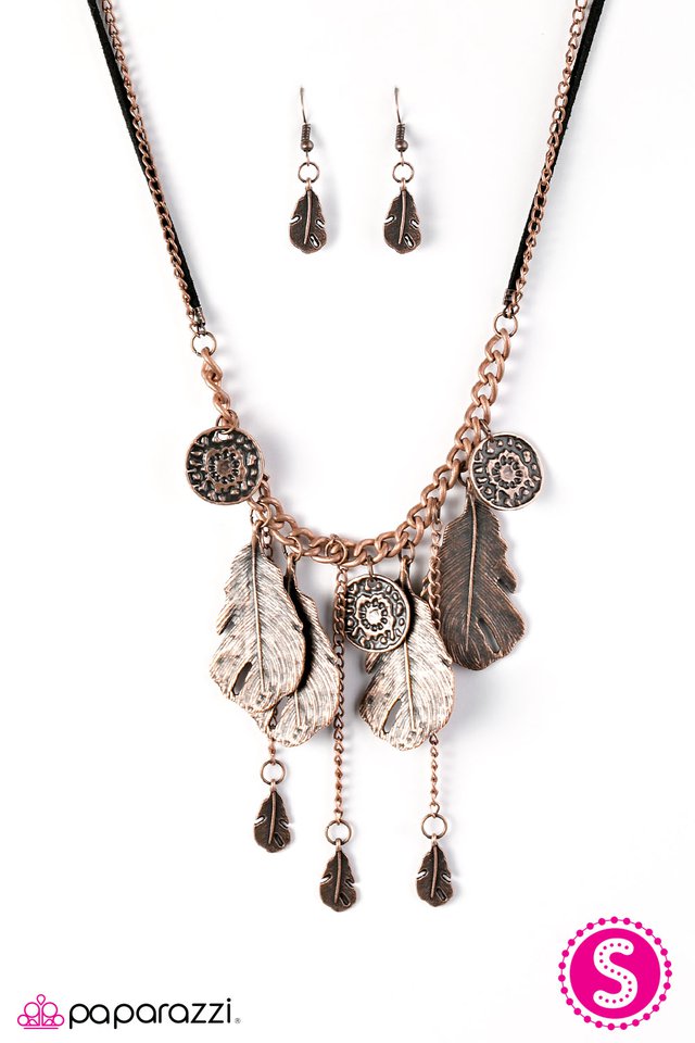 Paparazzi ♥ Find Your Tribe - Copper ♥ Necklace