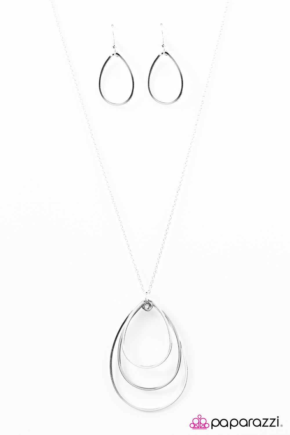 Paparazzi ♥ Summer Storm - Silver ♥ Necklace-product_sku