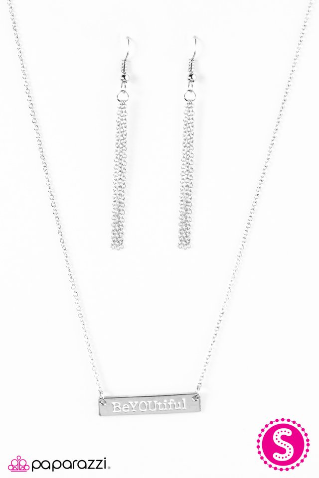 Paparazzi ♥ Always BeYOUtiful - White ♥ Necklace