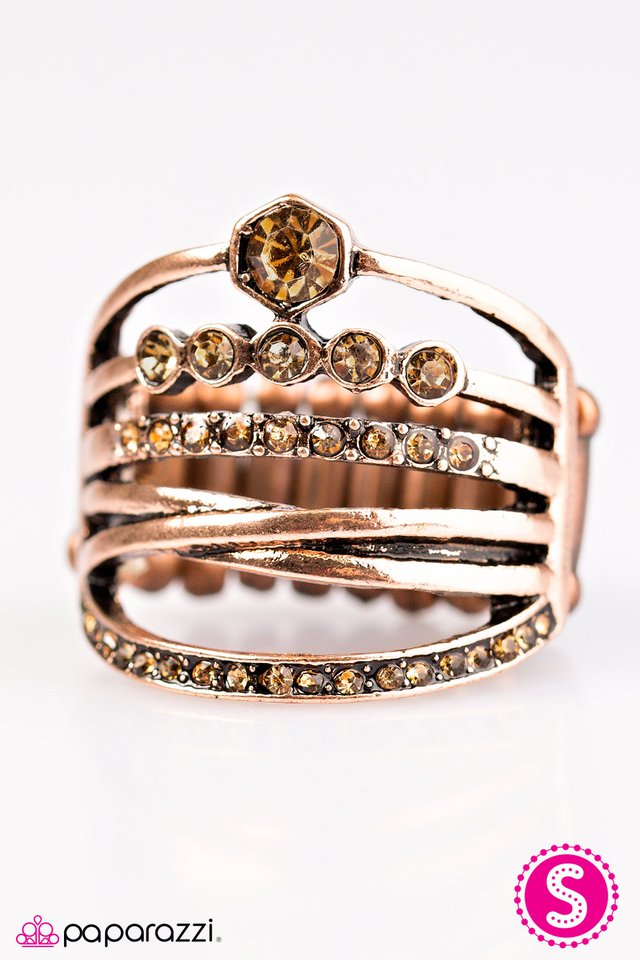 Paparazzi ♥ Princess Of My Fairytale - Copper ♥ Ring