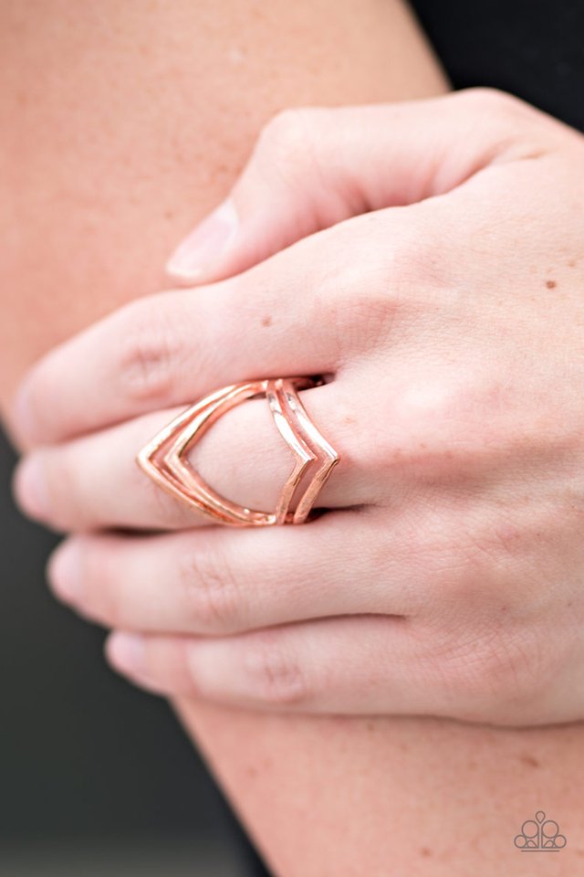 Paparazzi ♥ Show Me The Way - Copper ♥ Ring