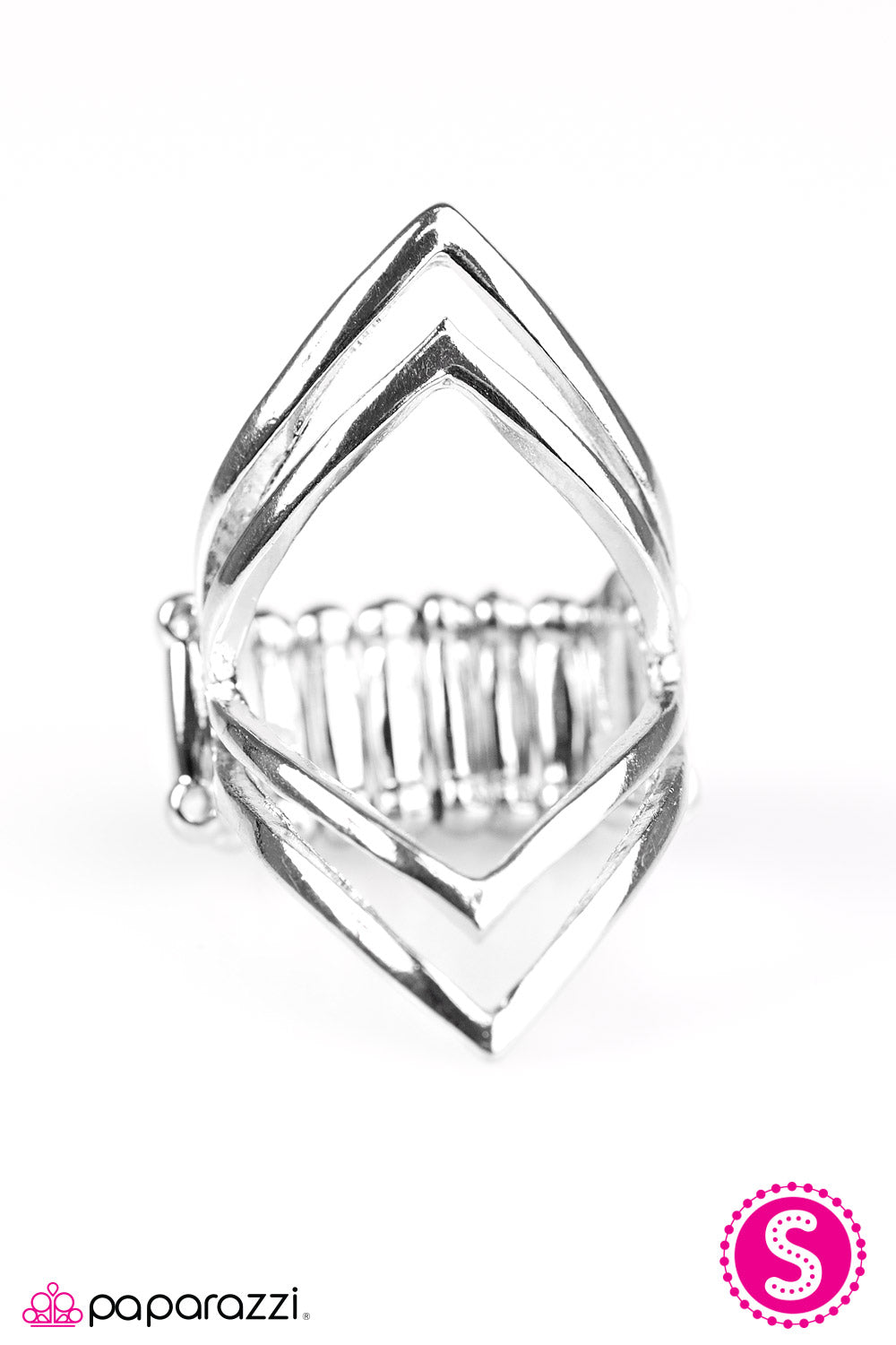 Paparazzi ♥ Show Me The Way - Silver ♥ Ring