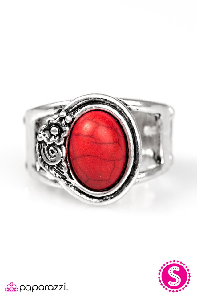 Paparazzi ♥ All For The WEST - Red ♥ Ring