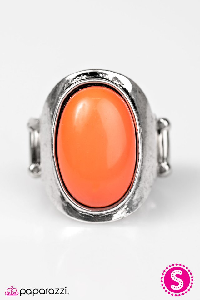 Paparazzi ♥ Can I Get A Yee-Haw - Orange ♥ Ring