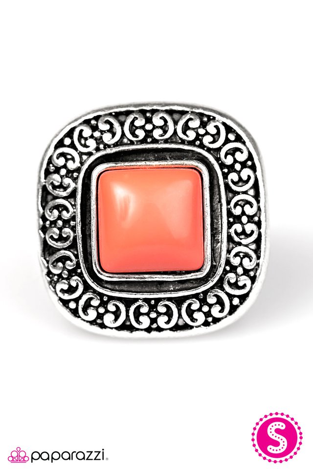 Paparazzi ♥ Wild Old West - Orange ♥ Ring