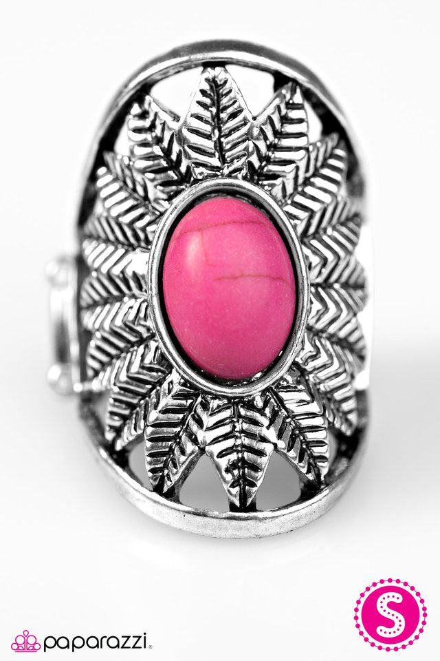 Paparazzi ♥ Natural Habitat - Pink ♥ Ring
