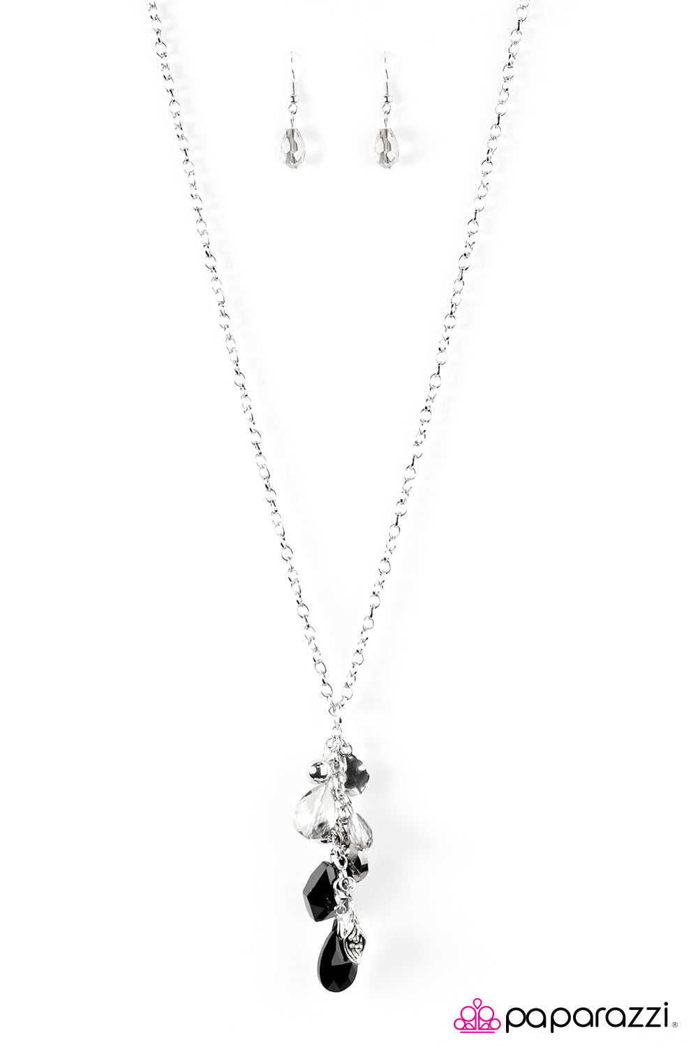 Paparazzi ♥ Fleur De Garden - Black ♥ Necklace