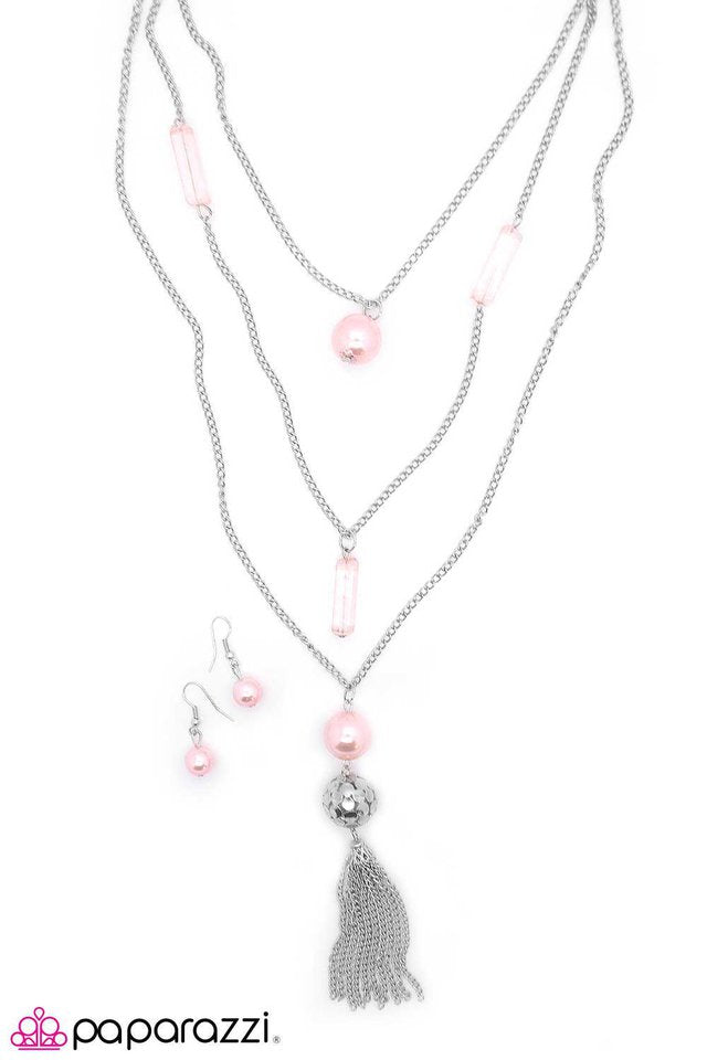 Paparazzi ♥ I’m a Survivor - Pink ♥ Necklace