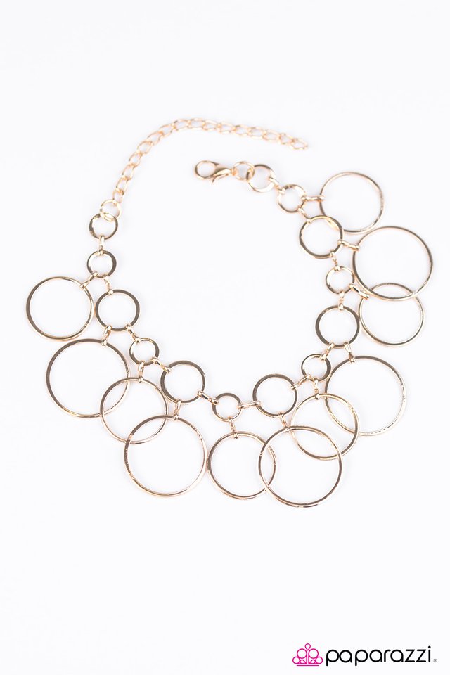 Paparazzi ♥ Ring Girl - Gold ♥ Bracelet