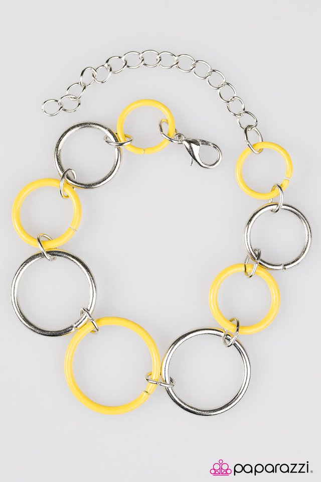 Paparazzi ♥ Stay On TROPIC - Yellow ♥ Bracelet
