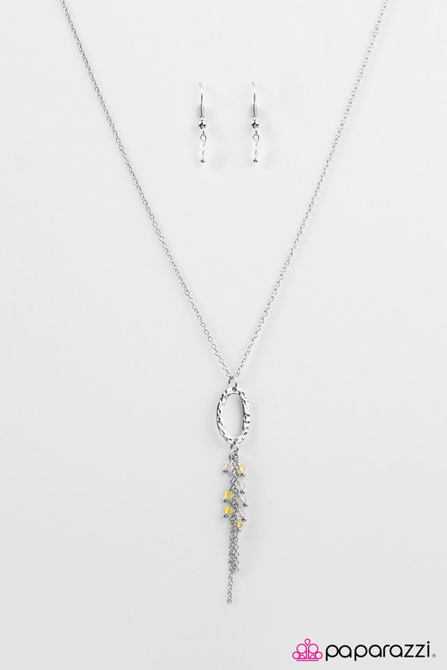 Paparazzi ♥ Summer Coast - Yellow ♥ Necklace