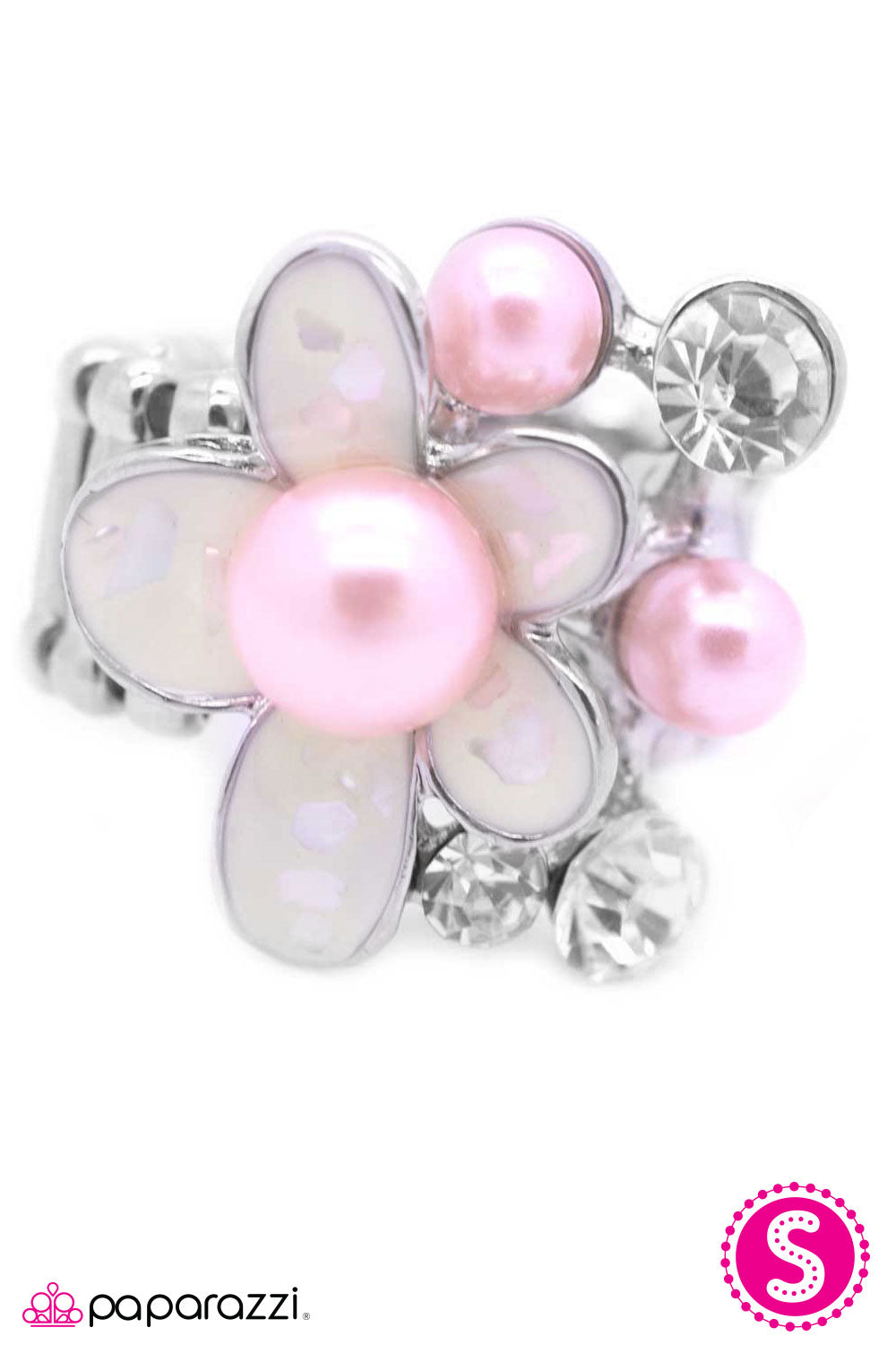 Paparazzi ♥ Blooms of Bravery - Pink ♥ Ring