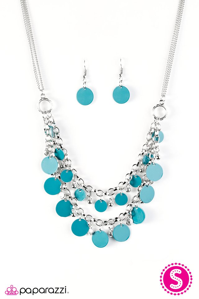 Paparazzi ♥ Bright Horizons - Blue ♥ Necklace