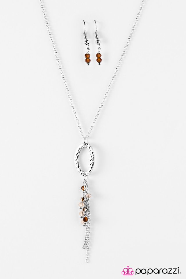 Paparazzi ♥ Summer Coast - Brown ♥ Necklace
