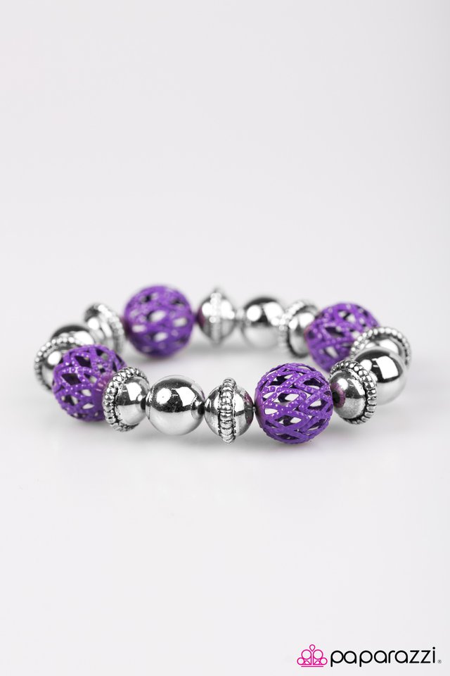 Paparazzi ♥ Summer Sailing - Purple ♥ Bracelet