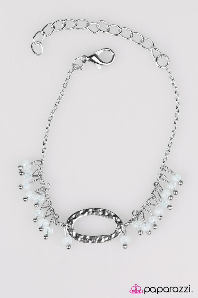 Paparazzi ♥ Beach Wedding - White ♥ Bracelet