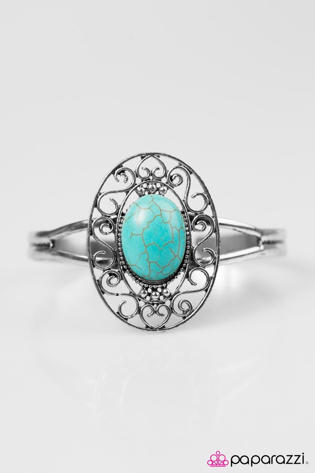 Paparazzi ♥ I Have Mountains To Climb - Blue ♥ Bracelet