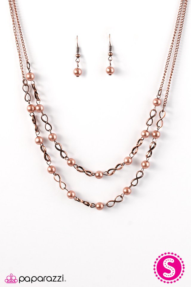 Paparazzi ♥ Fairytale Forevers - Copper ♥ Necklace