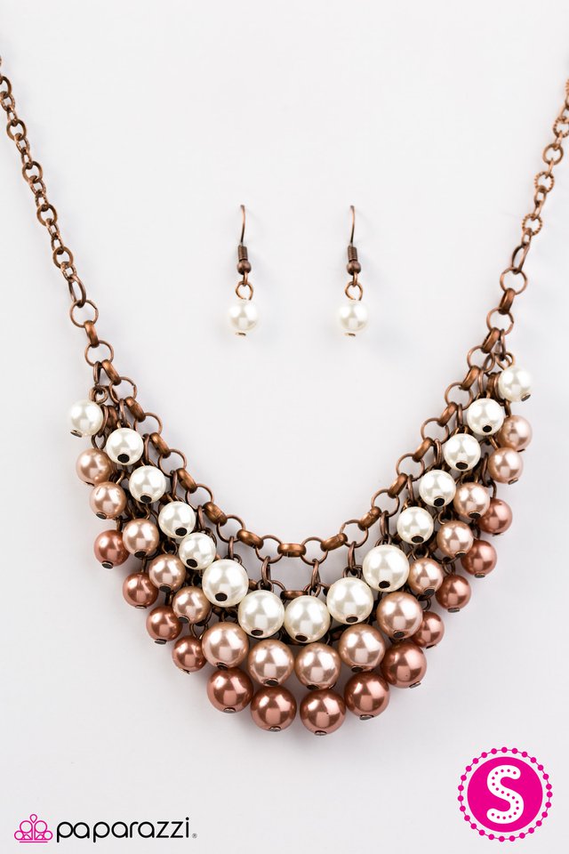 Paparazzi ♥ Lets Be Mermaids 2 - Copper ♥ Necklace