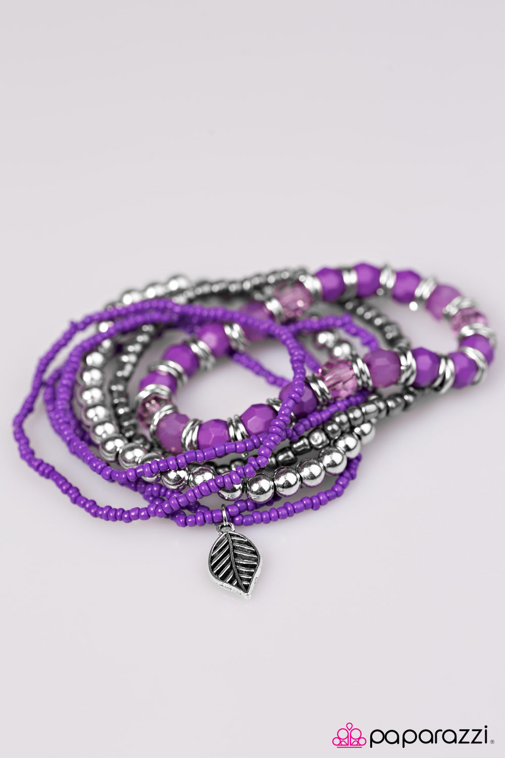 Paparazzi ♥ One-Hit WANDER - Purple ♥ Bracelet