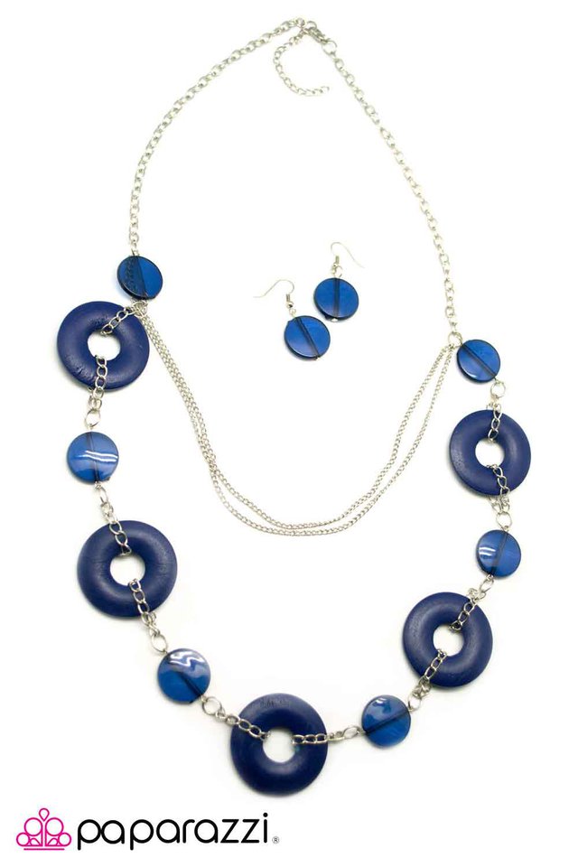 Paparazzi ♥ Sometime After Midnight - Blue ♥ Necklace