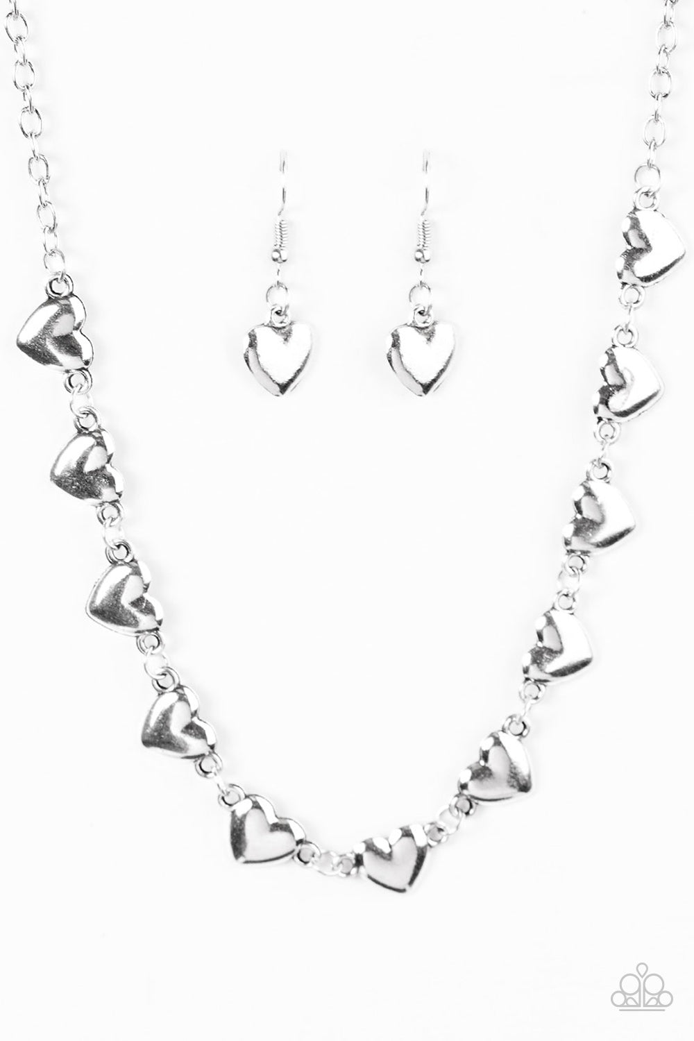Paparazzi ♥ If My Heart Had Wings - Silver ♥ Necklace