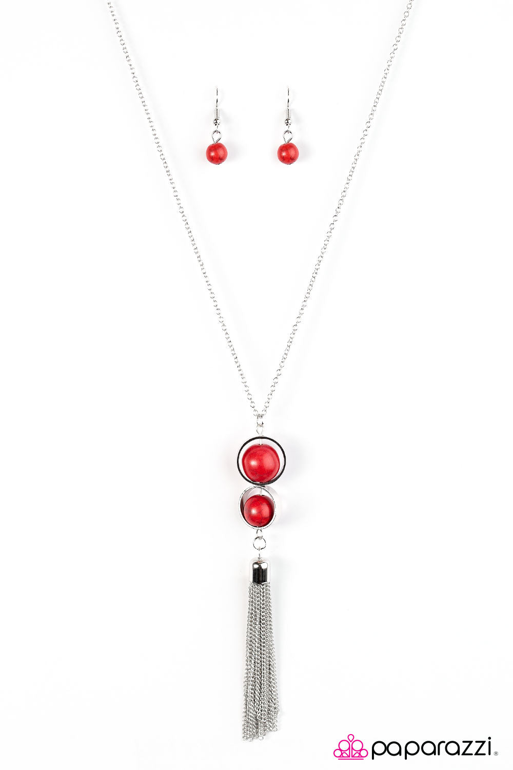 Paparazzi ♥ I Know It ZEN I See It - Red ♥ Necklace