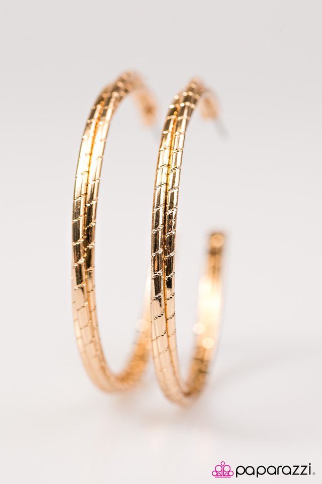 Paparazzi ♥ Born To Slay - Gold ♥ Earrings
