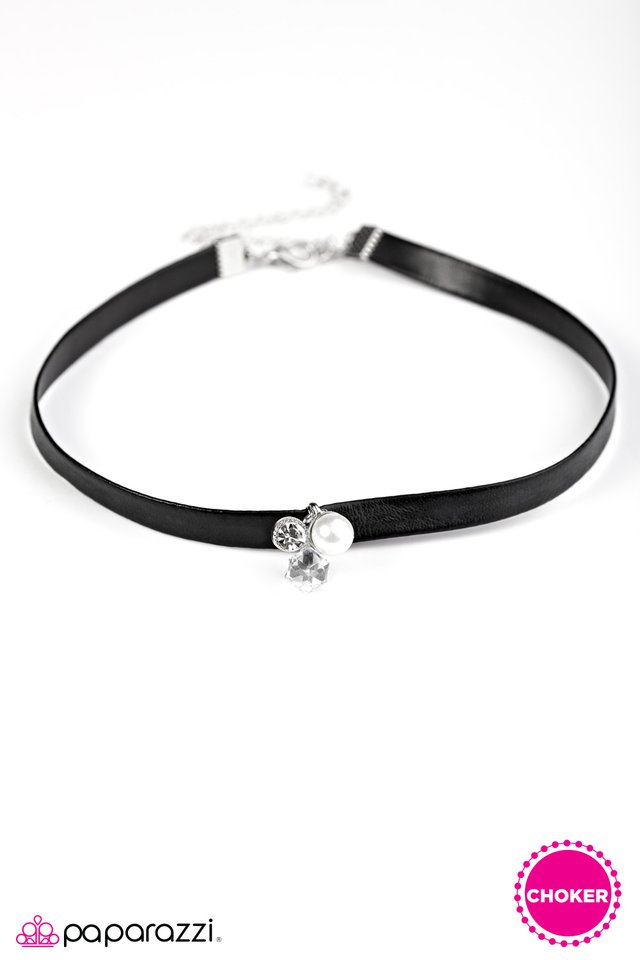 Paparazzi ♥ Rocker Chic - Black ♥ Necklace