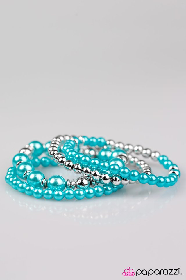 Paparazzi ♥ Party Like Gatsby - Blue ♥ Bracelet