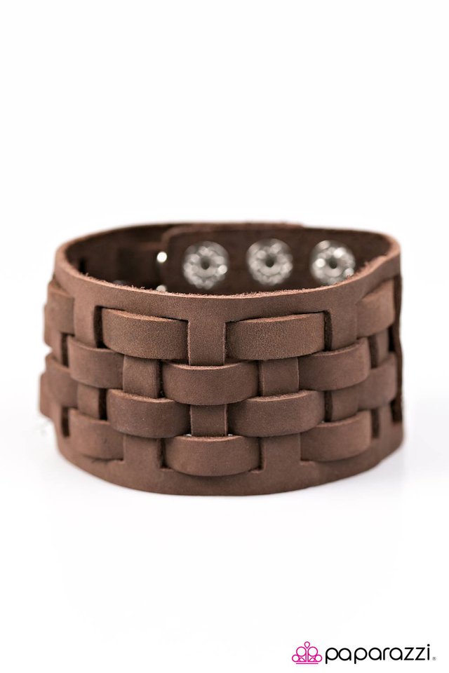 Paparazzi ♥ Laces and Leather ♥ Bracelet