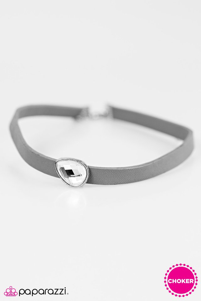 Paparazzi ♥ She Rocks! - Silver ♥ Necklace