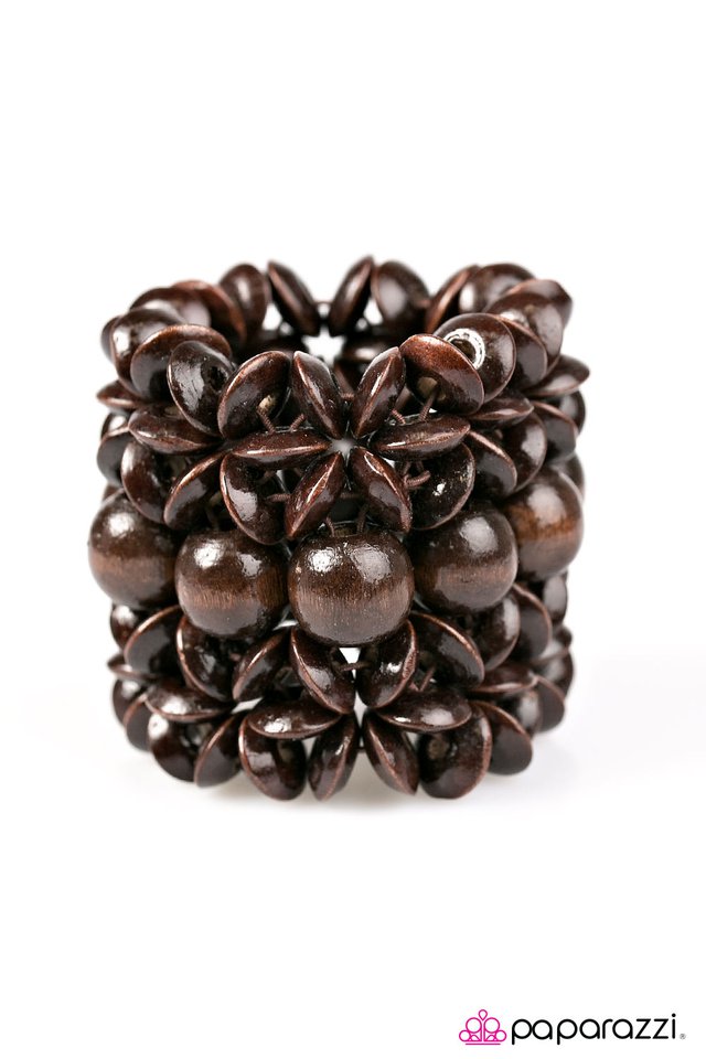 Paparazzi ♥ Here Today, Gone To-MAUI - Brown ♥ Bracelet