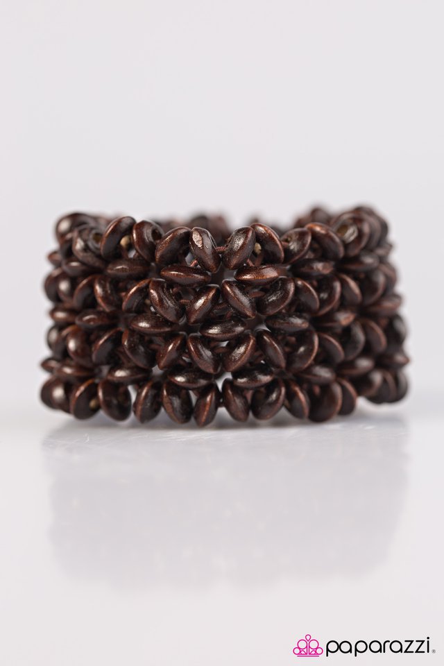 Paparazzi ♥ Maui Melody - Brown ♥ Bracelet