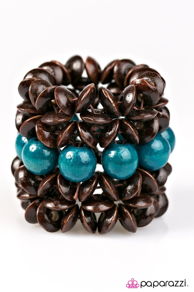 Paparazzi ♥ Here Today, Gone To-MAUI - Blue ♥ Bracelet