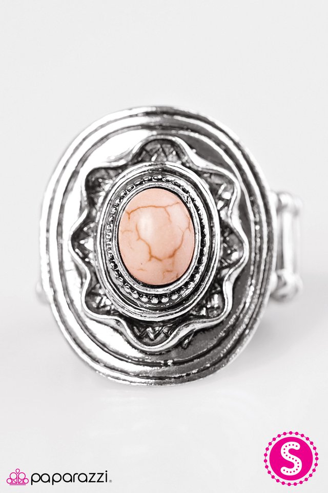 Paparazzi ♥ A Tribal Affair - Brown ♥ Ring