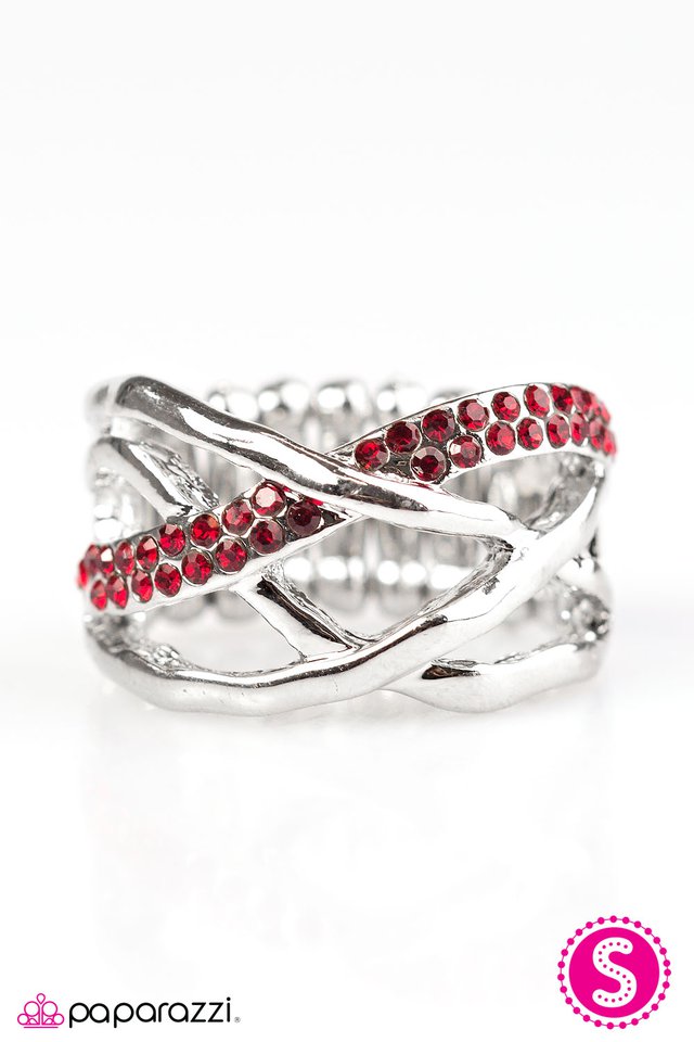 Paparazzi ♥ Castle On The Hill - Red ♥ Ring