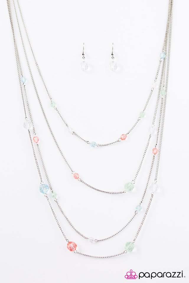 Paparazzi ♥ Sparkling Intentions - Multi ♥ Necklace