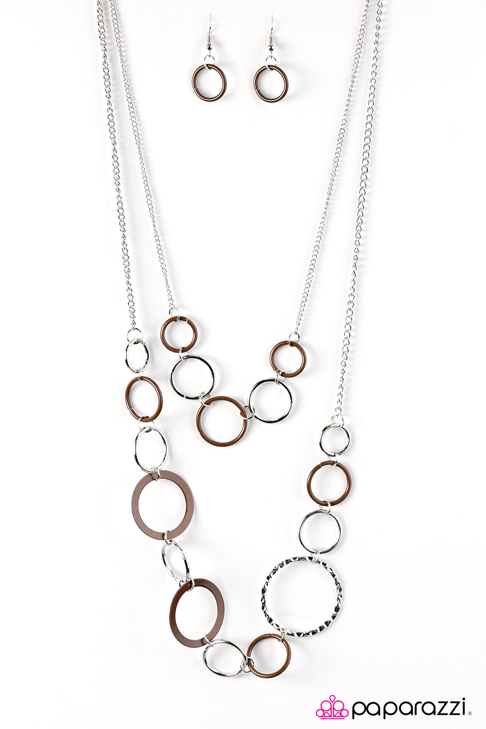 Paparazzi ♥ Tropical Bay - Brown ♥ Necklace
